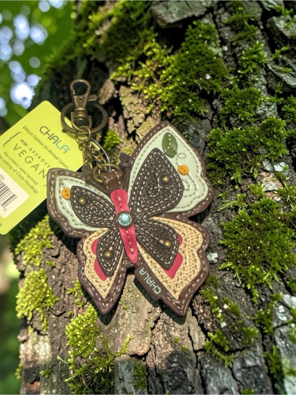 RESERVED ‼️‼️Chala Multicolor Butterfly Keychain Charm - Picture 4 of 5